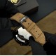 Мужские наручные часы Awarder 017 Тризуб золото Black-Brown с комбинированным циферблатом и подсветкой