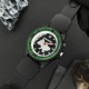 Часы наручные Awarder 031 Ukraine Black-Green тактические спортивные с водозащитой 5 ATM