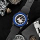 Часы наручные Awarder 031 Ukraine Black-Blue спортивные с водонепроницаемостью 5 ATM