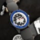 Часы наручные Awarder 031 Ukraine Black-Blue спортивные с водонепроницаемостью 5 ATM