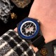 Часы наручные Awarder 031 Ukraine Black-Blue спортивные с водонепроницаемостью 5 ATM