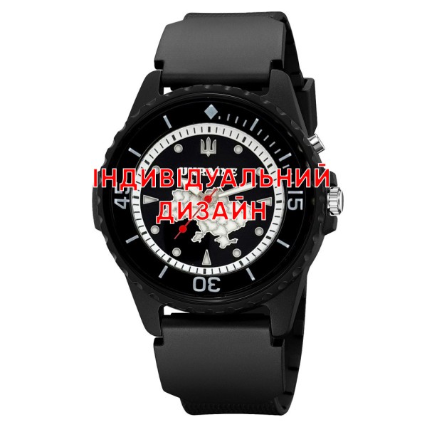 Наручные часы Awarder 031 Black Индивидуальный дизайн, тактические, водонепроницаемость 5 ATM (1202-0967)
