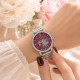 Женские механические часы Awarder 049 Silver-Pink с автоподзаводом и минеральным стеклом