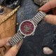 Женские механические часы Awarder 049 Silver-Pink с автоподзаводом и минеральным стеклом