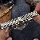 Женские механические часы Awarder 049 Silver-Pink с автоподзаводом и минеральным стеклом