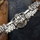 Женские механические часы Awarder 047 Silver-Black с автоподзаводом и стальным корпусом
