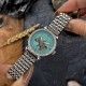 Женские механические часы Awarder 047 Silver-Blue с автоподзаводом и бирюзовым циферблатом