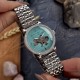 Женские механические часы Awarder 047 Silver-Blue с автоподзаводом и бирюзовым циферблатом