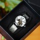 Женские механические часы Awarder 028-3D Silver-White Де би не була со стальным браслетом