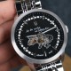 Мужские часы Awarder 043-1 Де би не був Silver-Black Steel Miyota механика с автоподзаводом