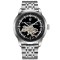 Годинник наручний Awarder 043-1 Де би не був Silver-Black Steel Miyota