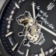 Мужские часы Awarder 043-1 Де би не був All Black Leather Miyota с сапфировым стеклом и автоподзаводом