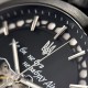 Мужские часы Awarder 043-1 Де би не був All Black Leather Miyota с сапфировым стеклом и автоподзаводом