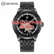 Мужские механические часы Awarder 043-1 All Black Steel с сапфировым стеклом и автоподзаводом