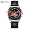 Awarder 043-1 Silver-Black Leather Індивідуальний дизайн