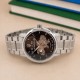 Мужские механические часы Awarder 048 Не Забуду Дім Silver-Black Steel с сапфировым стеклом