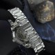 Мужские механические часы Awarder 048 Не Забуду Дім Silver-Black Steel с сапфировым стеклом