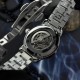 Мужские механические часы Awarder 048 Не Забуду Дім Silver-Black Steel с сапфировым стеклом