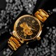 Мужские часы Awarder 048 Не Забуду Дім Gold-Black Steel с механикой и сапфировым стеклом