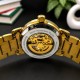 Мужские часы Awarder 048 Не Забуду Дім Gold-Black Steel с механикой и сапфировым стеклом
