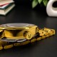 Мужские часы Awarder 048 Не Забуду Дім Gold-Black Steel с механикой и сапфировым стеклом