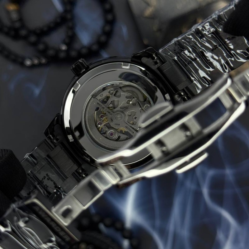 Мужские механические часы Awarder 048 Не Забуду Дім All Black Steel с сапфировым стеклом