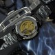 Мужские механические часы Awarder 048 Не Забуду Дім Black-Gold Steel с автоподзаводом и сапфировым стеклом