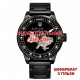 Чоловічий годинник Awarder 058 Black-White Steel Гільза з механікою та сапфіровим склом