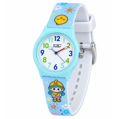 Дитячий годинник Better 012 Chick Light Blue-White