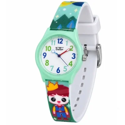 Дитячий годинник Better 012 Prince Green-White