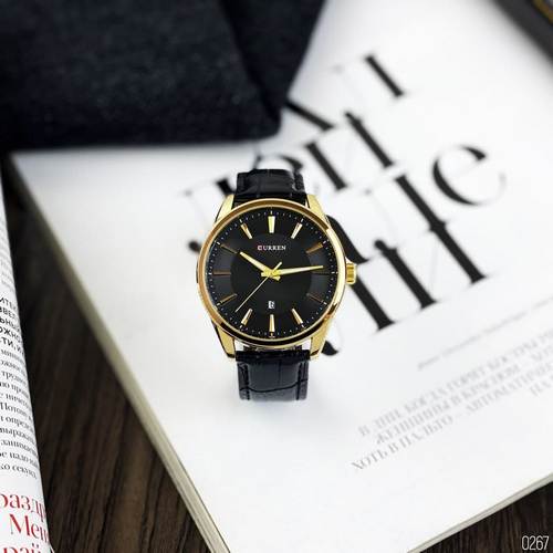 Curren 8365 Black-Gold