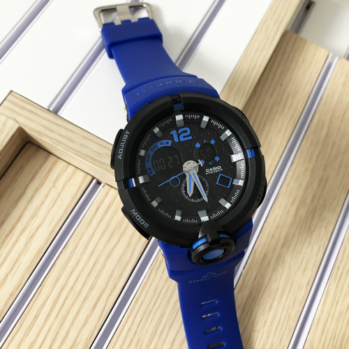 Casio G-Shock MTG-G1000B Black-Blue Wristband